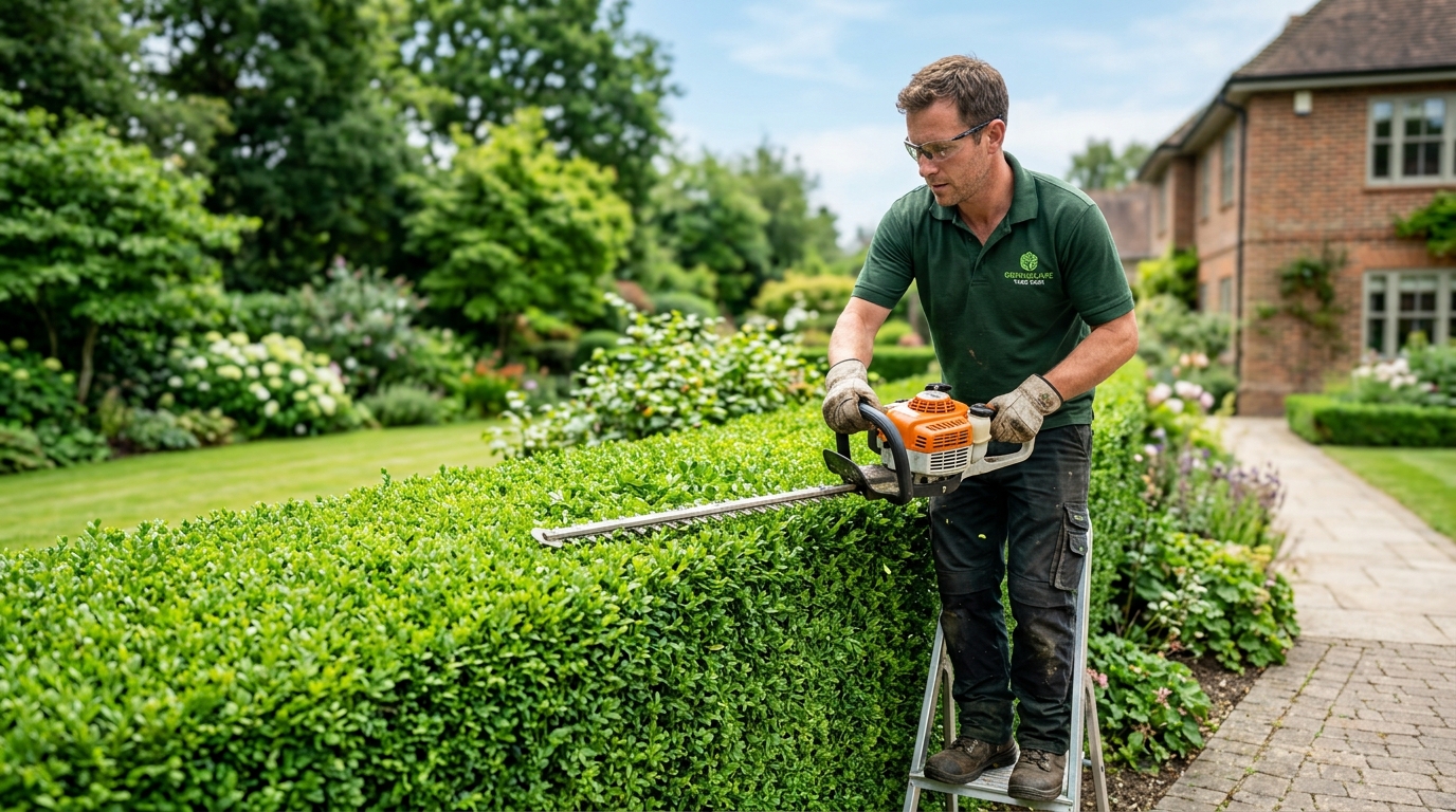Professional yard care services
