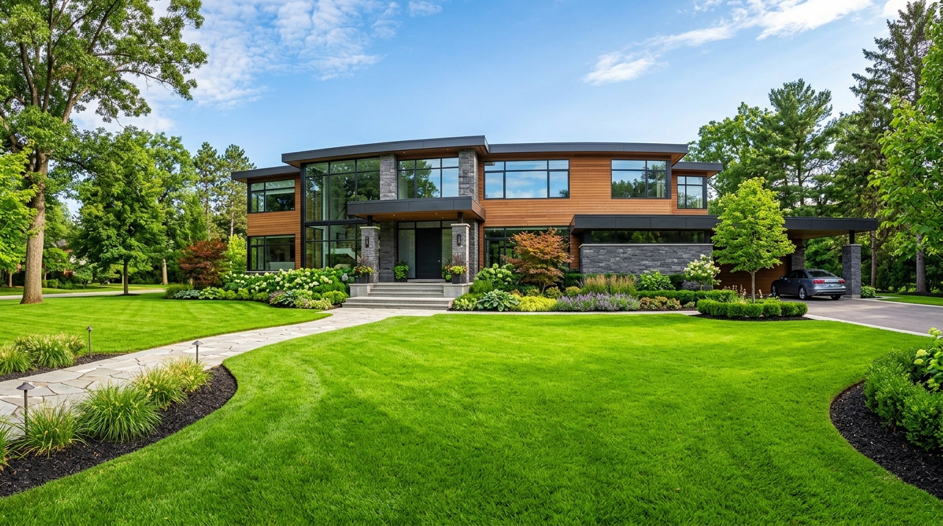 Professional yard care services