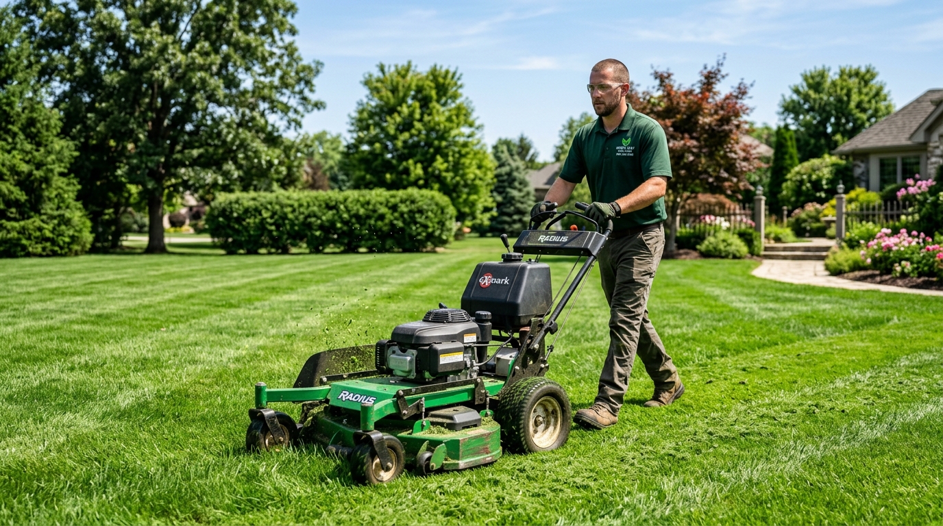 Professional yard care services
